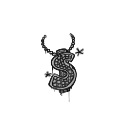 Sealed Graffiti | Bling (Shark White)