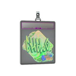 Sticker Slab | chelo (Holo) | Rio 2022