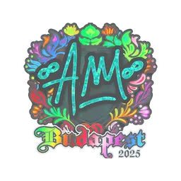 Sticker | AW (Holo) | Budapest 2025