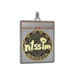 Sticker Slab | n1ssim (Gold) | Cologne 2026