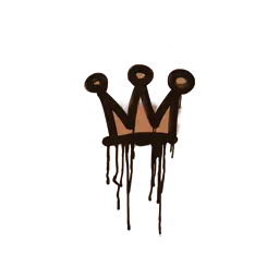 Sealed Graffiti | Little Crown (Tiger Orange)