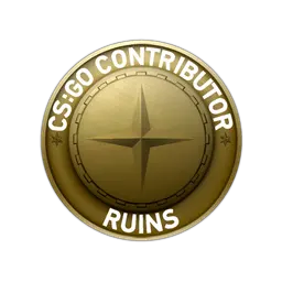 Ruins Map Coin