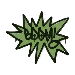 Sealed Graffiti | BOOM (Battle Green)