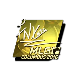 Sticker | fnx (Gold) | MLG Columbus 2016