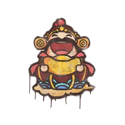 Sealed Graffiti | God of Fortune