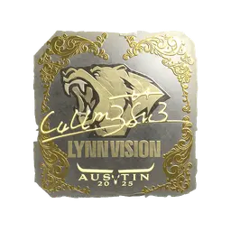 Sticker | C4LLM3SU3 (Gold) | Austin 2025