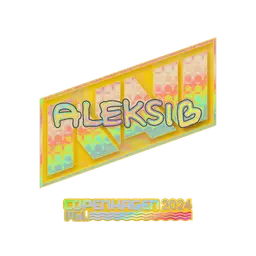 Sticker | Aleksib (Holo) | Copenhagen 2024