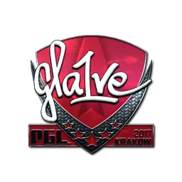 Sticker | gla1ve (Foil) | Krakow 2017