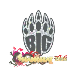 Sticker | BIG (Glitter) | Shanghai 2024