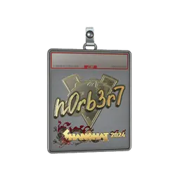 Sticker Slab | n0rb3r7 (Gold) | Shanghai 2024