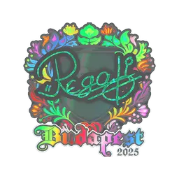 Sticker | regali (Holo) | Budapest 2025