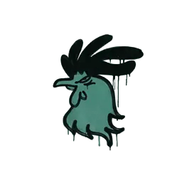 Sealed Graffiti | Cocky (Frog Green)