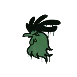 Sealed Graffiti | Cocky (Jungle Green)