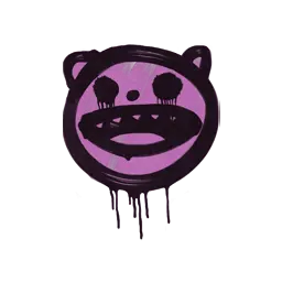 Sealed Graffiti | Happy Cat (Bazooka Pink)