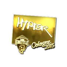 Sticker | Hyper (Gold) | Cologne 2015
