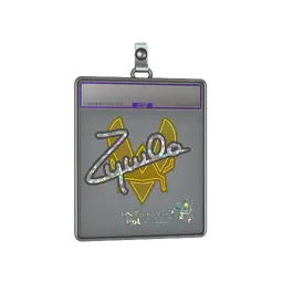 Sticker Slab | ZywOo (Glitter) | Antwerp 2022