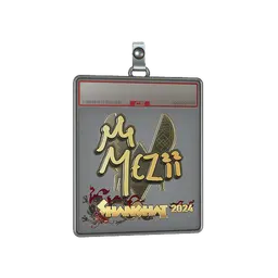 Sticker Slab | mezii (Gold) | Shanghai 2024