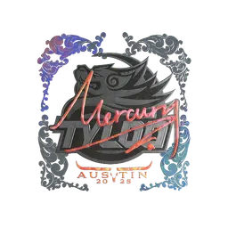 Sticker | Mercury (Holo) | Austin 2025