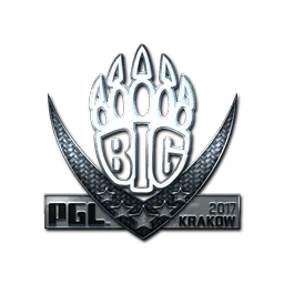 Sticker | BIG (Foil) | Krakow 2017