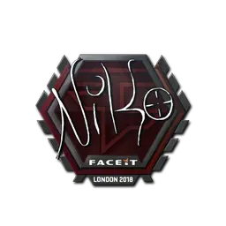 Sticker | niko  | London 2018