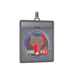 Sticker Slab | MTS GameGod Wolf (Holo) | Cologne 2014