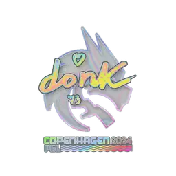 Sticker | donk (Holo) | Copenhagen 2024