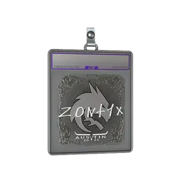 Sticker Slab | zont1x (Foil) | Austin 2025