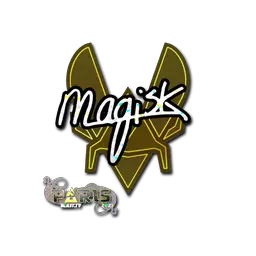 Sticker | Magisk (Glitter) | Paris 2023