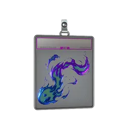 Sticker Slab | Winding Scorch (Foil)