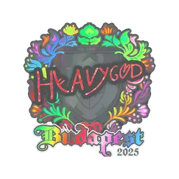 Sticker | Heavygod (Holo) | Budapest 2025