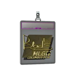Sticker Slab | B1ad3 (Gold) | MLG Columbus 2016