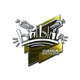Sticker | balblna (Foil) | Boston 2018