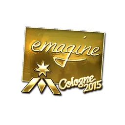 Sticker | emagine (Gold) | Cologne 2015