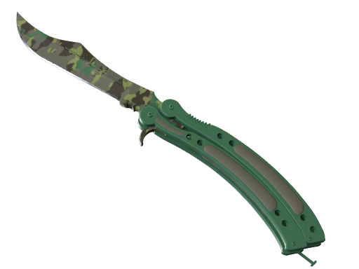 ★ Butterfly Knife | Boreal Forest float preview