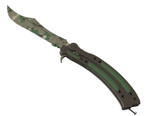 ★ Butterfly Knife | Forest DDPAT float preview
