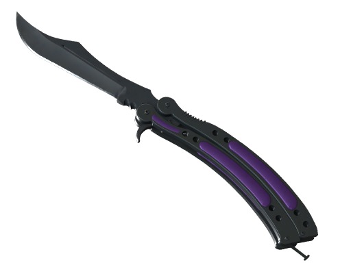 ★ Butterfly Knife | Ultraviolet float preview
