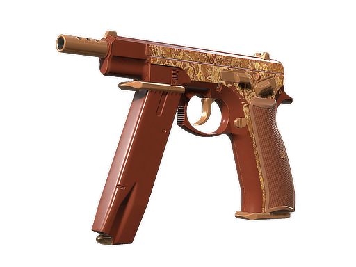 CZ75-Auto | Honey Paisley float preview