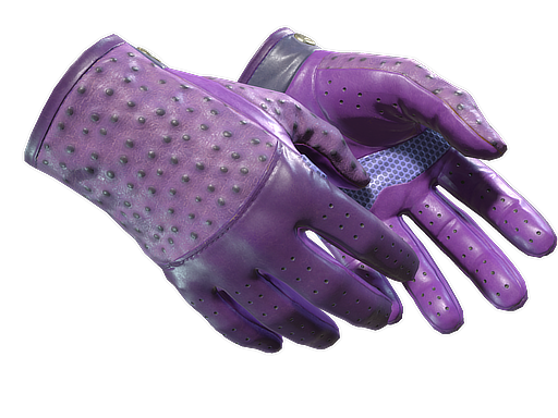 ★ Driver Gloves | Plum Quill float preview