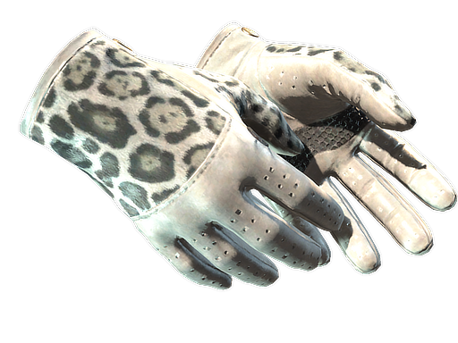 ★ Driver Gloves | Snow Leopard float preview