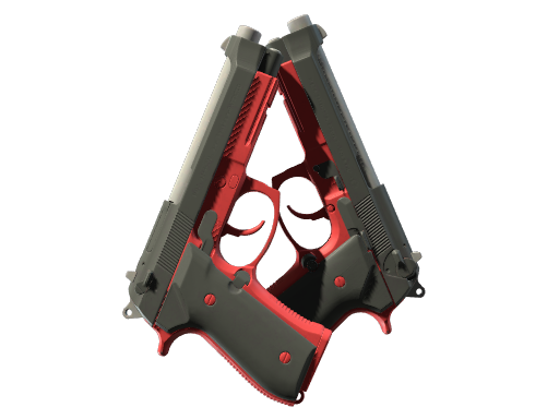 Dual Berettas | Panther float preview