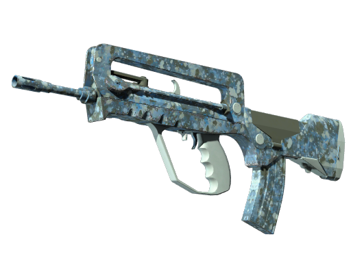 FAMAS | Cyanospatter float preview