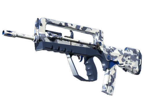 FAMAS | Yeti Camo float preview