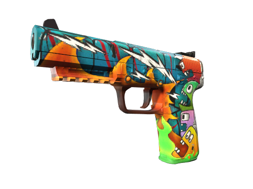 Five-SeveN | Angry Mob float preview