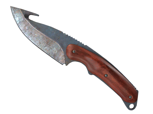 ★ Gut Knife | Rust Coat float preview