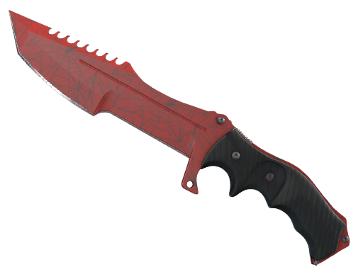★ Huntsman Knife | Crimson Web float preview