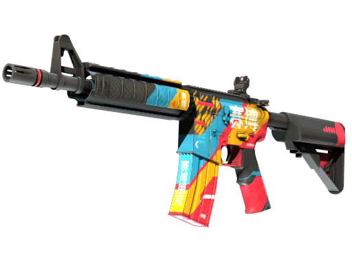 M4A4 | Cyber Security float preview