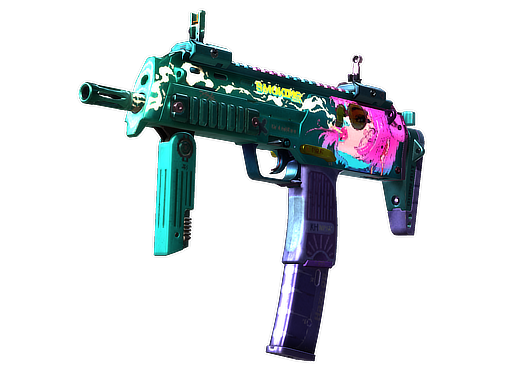 MP7 | Smoking Kills float preview