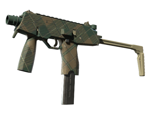 MP9 | Green Plaid float preview