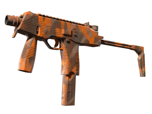 MP9 | Orange Peel float preview