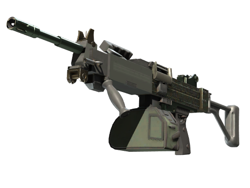 Negev | Army Sheen float preview